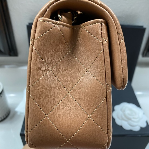 SOLD NEW Chanel Carmel Mini Rectangle - Picture 5 of 11